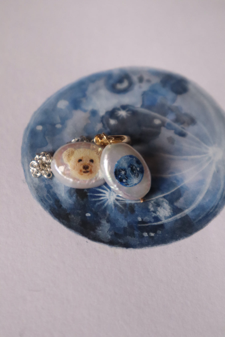 [Custom] Pet Portrait Pendants