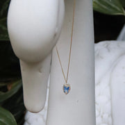 The Blue Ribbon Necklace